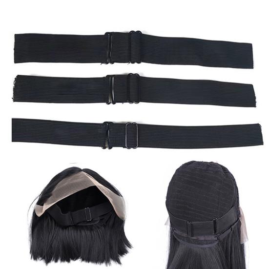 3Pcs 2.5/3/3.5CM Adjustable Wig Band Removable Non-slip Wig Elastic Strap Glueless Wig Making Headband Wig Cap Accessories