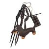 1PC Natural Gift Keychain Backpacks Fashion Daily Delicate Touch Carrying Sausage Dog Practicality Cute Car Keys