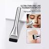 5Pcs Ultra Thin Foundation Brush One Line Foundation Brush Ultra-Thin Traceless Concealer Eyeliner Brush Puff Makeup Brush Tool