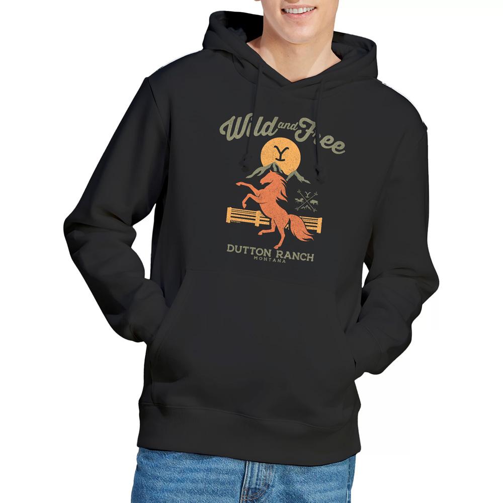 Yellowstone Mens Wild & Free Hoodie