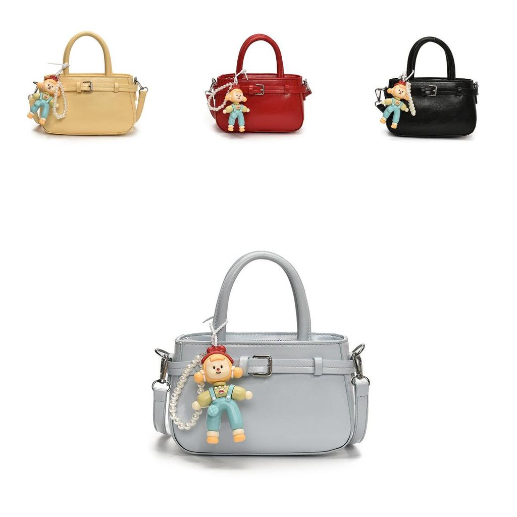 Fashion Small Crossbody Bag With Stitching Detail And Polyester Lining For Casual Outings