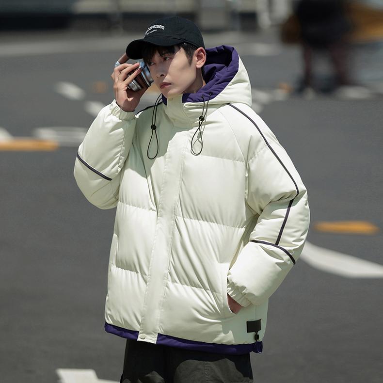 Thick Warm Winter Jackets Men Casual Windproof Jacket Padded Coats Puffer Parkas Hooded Harajuku Outwear Mens Clothing