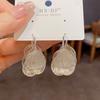 Retro Fashion Hollowed Out Ginkgo Leaf Earrings