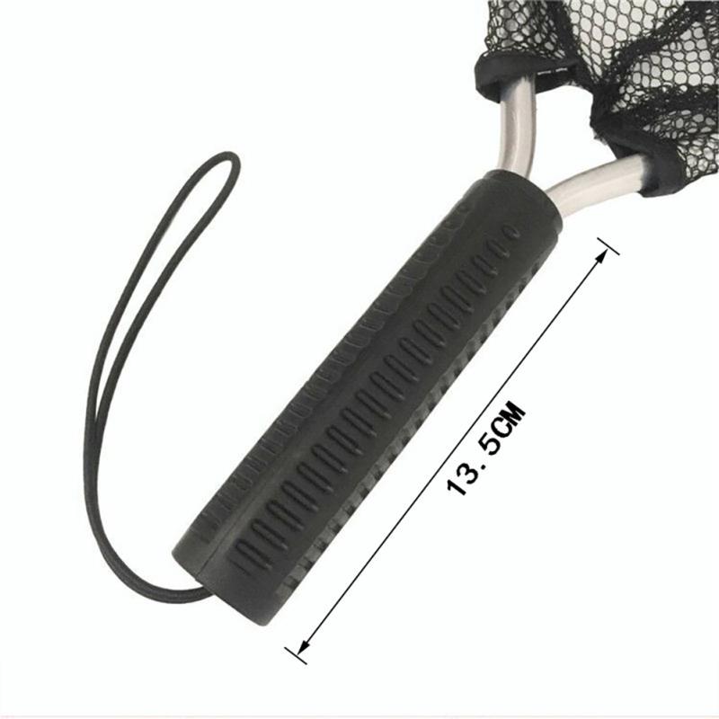 Foldable Fishing Net Outdoor Ultra-light Aluminum Alloy Catch Release Nylon Mesh Fishing Tackle