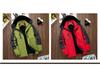 Men's Windproof Waterproof Down Jacket - Velvet-Lined and Insulated Cotton Winter Coat for Cold Protection.