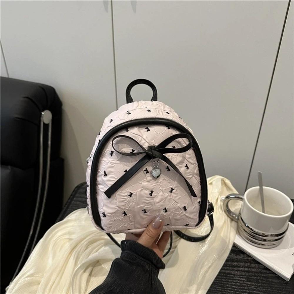 New Sweet Backpack Print Design Small Size Handbag Trendy Shoulder Bag Summer Season