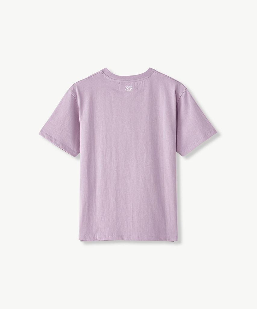 STCO Diems Basic Print T-Shirt Purple_Ltsvb07Cst