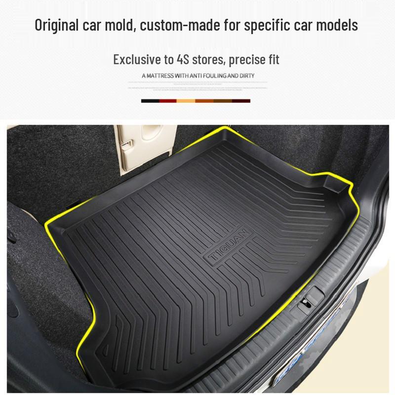 Tesla Model X Waterproof TPE Storage Box and Trunk Mat Set