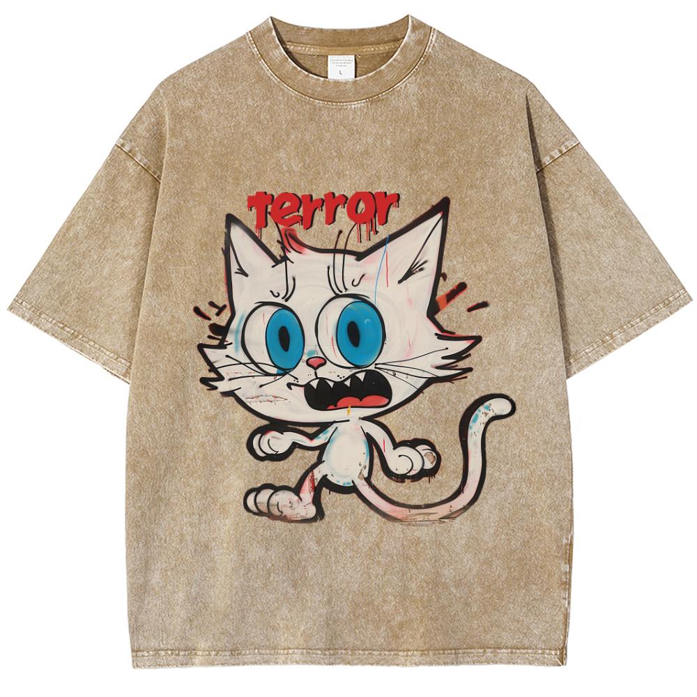 

Мужские стираные винтажные футболки уличная ретро-панк футболка женская Harajuku повседневная хлопковая футболка с коротким рукавом с эффектом кислотной стирки верхняя часть 2XL