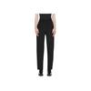 Adidas Solid Color Mid-Rise Sports Moisture-Wicking Casual Pants Men Bottoms Black JI5690