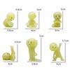 New Blind Box Yoga Series Mini Figure Cute Noctilucent Decoration Doll Bedroom Toilet Series Model Corner Toys Gifts