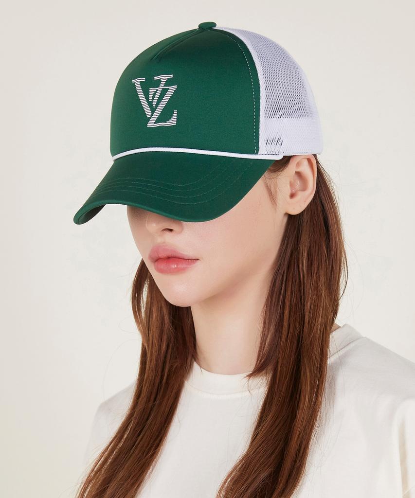 Bajal Vz Wave Logo Mesh Cap Green