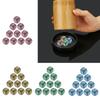 10Pcs Interactively Finger Game Dices Acrylic Rock Paper Scissor Game Dices 6 Sided 20mm Dices for Family Entertainment