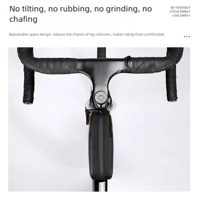 Mountain Bike Frame Front Top Tube Bag Cycling Pouches Bikes Storage Bag Practical Bikes Storage Bag Cyclings Part