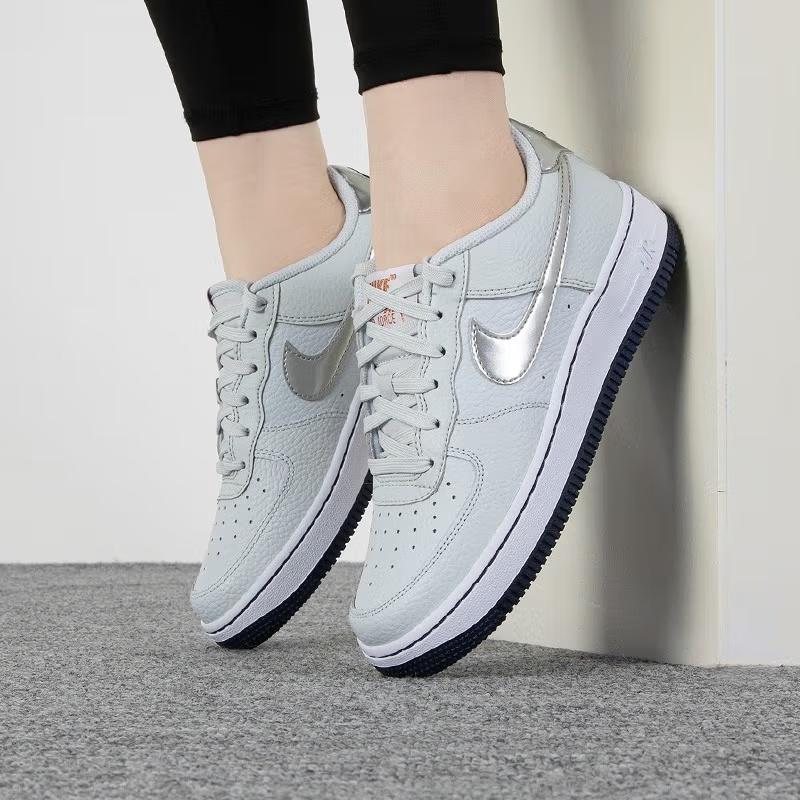 (GS) Nike Air Force 1 'Pure Platinum Barely Grape' Kids' CT3839-004