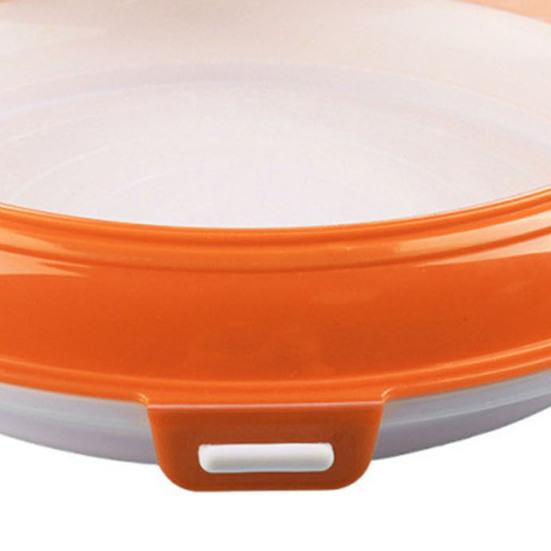 Matkonserveringsbrett Stabelbar Kjøleskapsoppbevaringsbeholder Gjenbrukbart Kjøkkenmatoppbevaringsbrett Vakuumforseglet Matbeholder