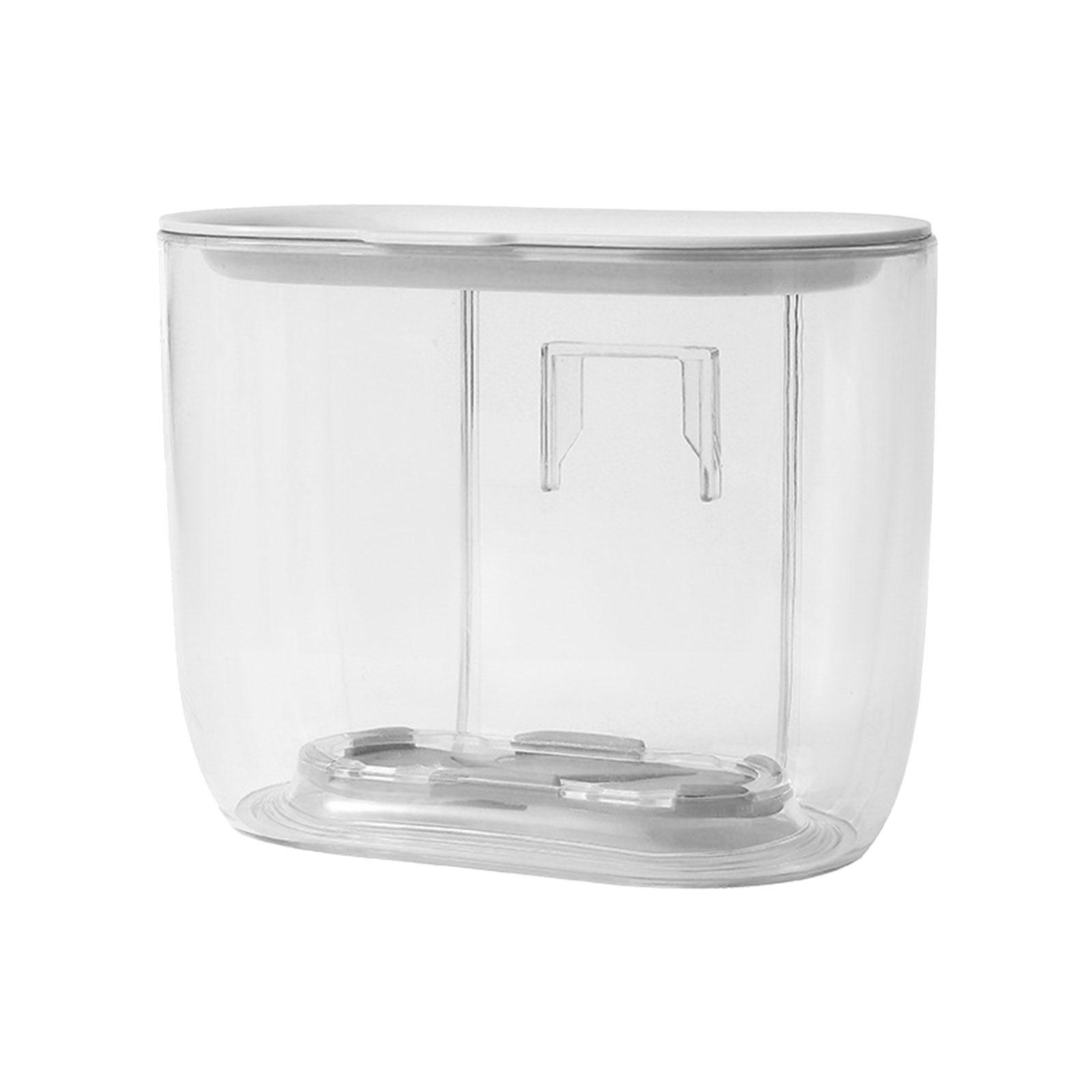 

Настенный ящик для хранения свежих продуктов, одноразовый контейнер для хранения пищевых продуктов, контейнер для хранения свежих продуктов, ящик-диспенсер белый