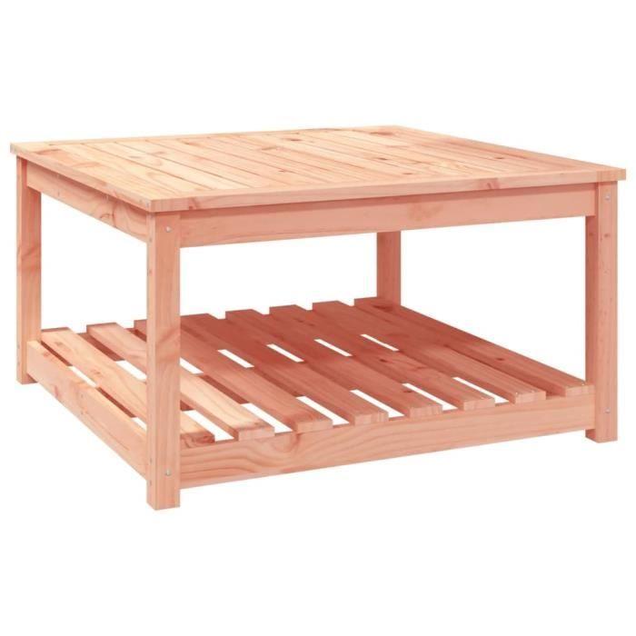 VidaXL Garden Table 82.5x82.5x45 Cm Solid Douglas Wood 824146