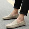 Fashion Suede Leather Man Loafers Luxury Casual Shoes Lightweight Men Shoes Moccasins Soft Soled Flats Handmade Slip on Driving Shoes