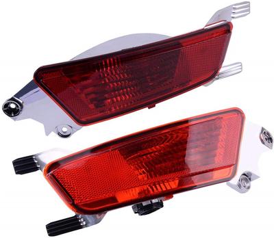 Left + Right Rear Bumper Fog Lamp Light Lens Fit For Range Rover Evoque 2011-2018