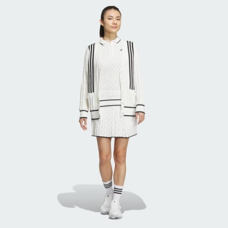 Adidas Golf 2024 S S Women Golf Prime Knit Cardigan In6624