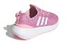 Adidas Originals Swift Run 22 J Abrasion Resistant Breathable Low top Kids' Running Shoes Purple Pink GW8177