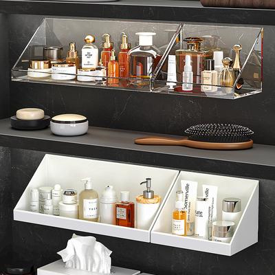 Armadietto Scatola di immagazzinaggio cosmetici Scaffale a parete Scaffale per rossetto Scaffale per gioielli Scaffale per trucco Custodia per bagno Organizzatore