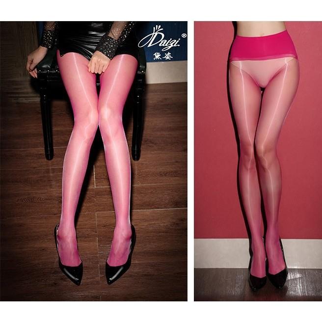 Aurora Silky Glossy 1D Ultra-Thin Sexy Pearl Pantyhose 360 Seamless Stockings Thin Anti-Snag