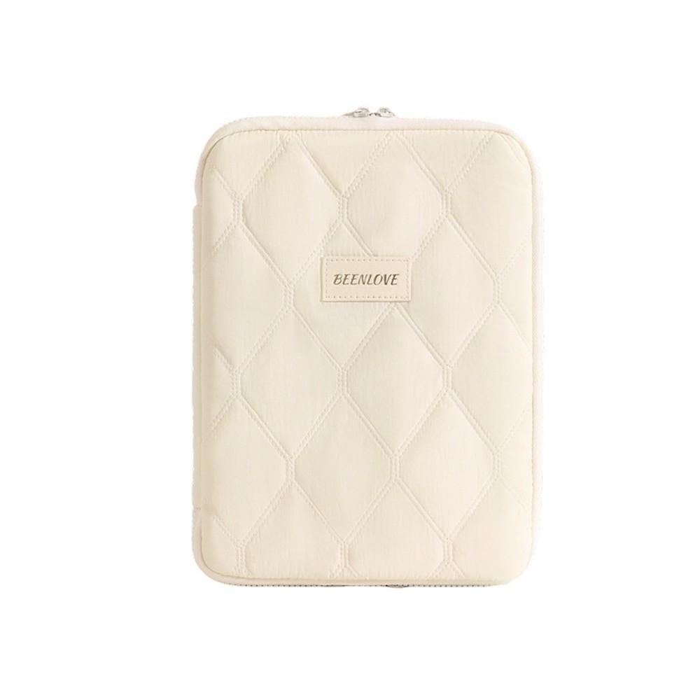 

Simple 11 Inch Laptop Sleeve Shockproof Splash-proof Tablet Carrying Case Quilted Lightweight Tablet Pouch for Office School