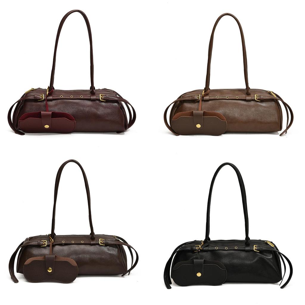 Pu Small Shoulder Bag For Women With Zipper Closure And Large Capacity For Daily Use