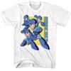 Megaman Quadruple Threat Men T Shirt
