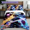 3pcs Duvet Cover Set (1*Duvet Cover + 2*Pillowcase, Without Core), Custom Name The Legend of Zelda Pattern Bedding Set, Home Bedroom Decor Gift