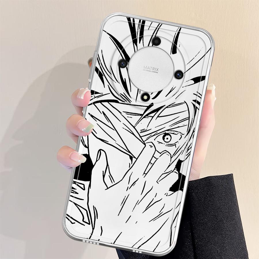 J-Jujutsus K-Kaisens Anime Case for Honor X8a X9b 90 Lite X7b X8b X8 X9a Soft Phone Cover