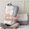 Knitted Fiber Neck Support Pillow - Contour Design for Firm, Comfortable Sleep Aid