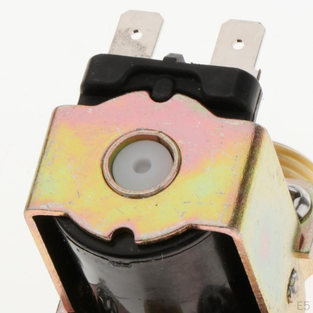 1/2 '' DC12 / 24 220V normálně uzavřený mosazný elektrický solenoidový ventil voda pro vstup