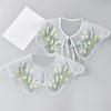 Embroidered Flower Blouse Collar Faux Collar Shirt False Collar Dress Decorative Collar Shawl Wrap Women Clothing Decors