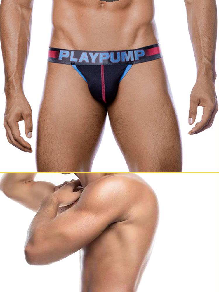 Herren Christmas Nachtclub String mit U-Konvex, Po-freilegendem T-Rücken