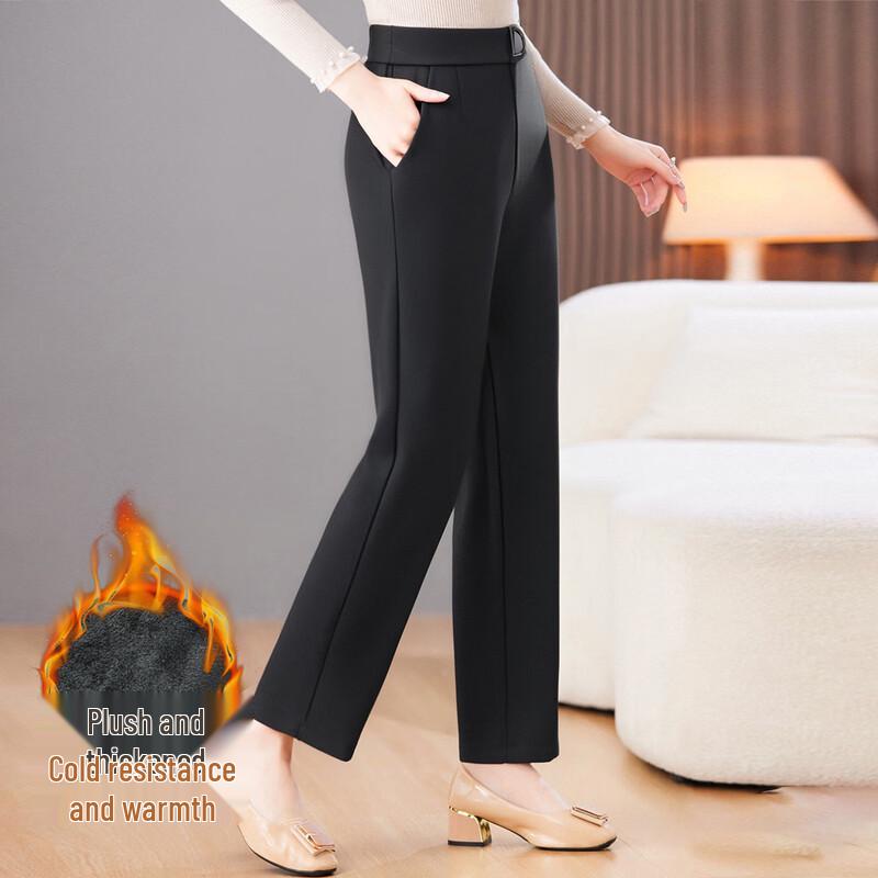 

Women s Fleece-Lined Warm Casual Pants 2XL