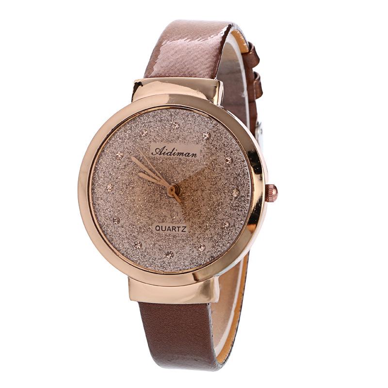 Student Trend Personality Belt Watch, Women'S Fashion Watch, Glitter Couple Watch 886