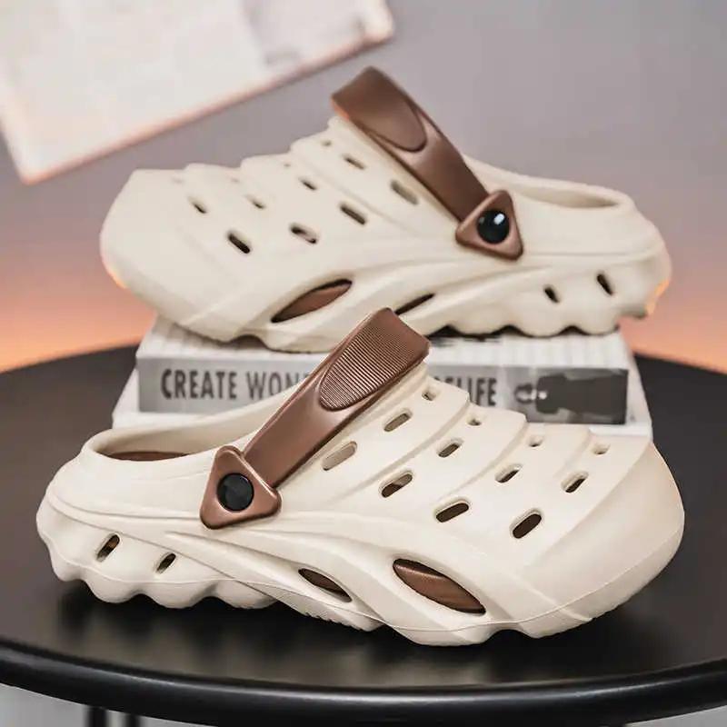 Fashion Anti Slip Light Comfortable Sandal Slippers Travel Flip Flops Black Shoes Mens Sneakers Sport Everything Bity Original
