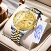 Men's Luminous Quartz Diary Watch: Stylish & High-Value Fashion Accessory