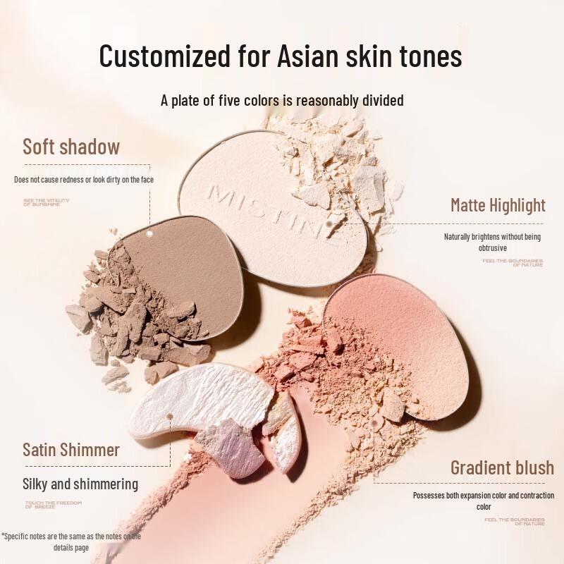 Mistine Kávové mléko Vše v jednom Paleta pro make-up obličeje