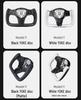 Model 3/Y Custom Alcantara Carbon Fiber Heated Tesla Yoke Steering Wheel