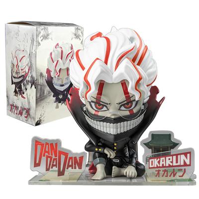 Figura de Acción de PVC de 14CM Anime Dandadan Takakura Ken Forma Transformada Escena de Rodillas Modelo Juguete Muñeca Set Regalo Figura de Acción
