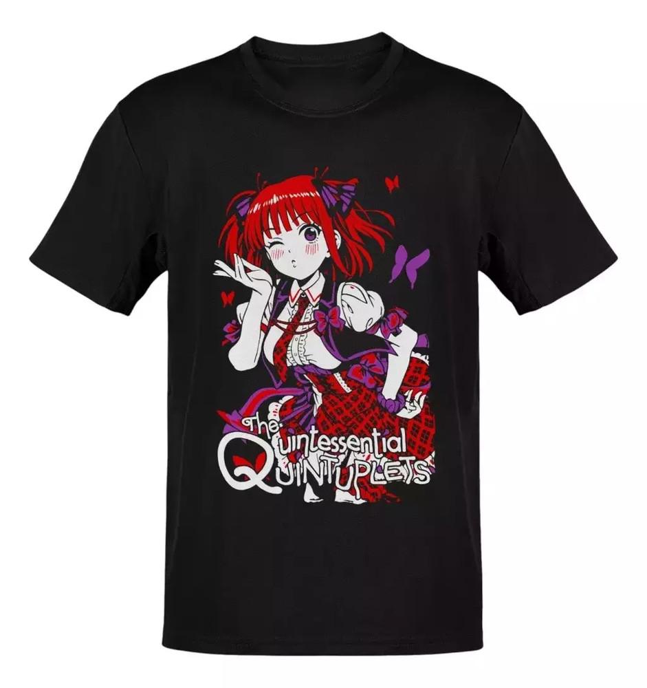 

Anime The Quintessential Nino Nakano Purpl T-Shirt Size S-5XL, Gift For Friends Unisex T-Shirt S