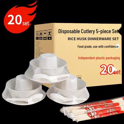 Disposable Outdoor Tableware Set