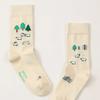 Iceland Sheep. Soft Organic Non-compression Illustrated Socks