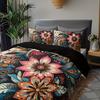 Mandala Bohemian Floral Bedding Set Fashion Printed Polyester Quilt Cover Home Textile Kit