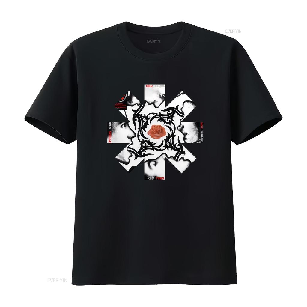 White Hot CHILI ROSE T Shirt Logo Funny TEE American Size S to 5XL vintage Washed fashion Top For Everyday Wear Stylish