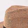 Spring and summer new top hat fashion casual jazz hat outdoor travel sun protection sunshade straw hat seaside couple sun hat
